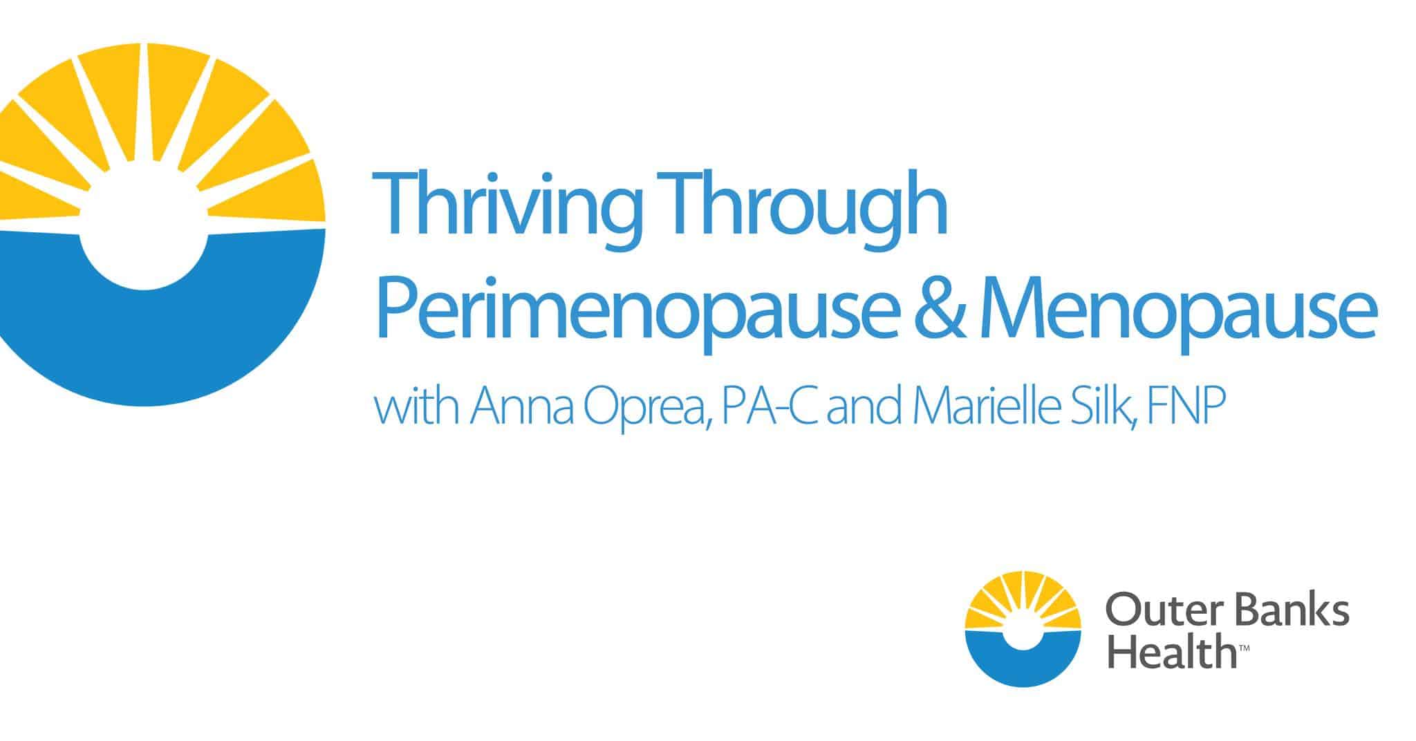 Thriving Through Perimenopause & Menopause (This event is full)