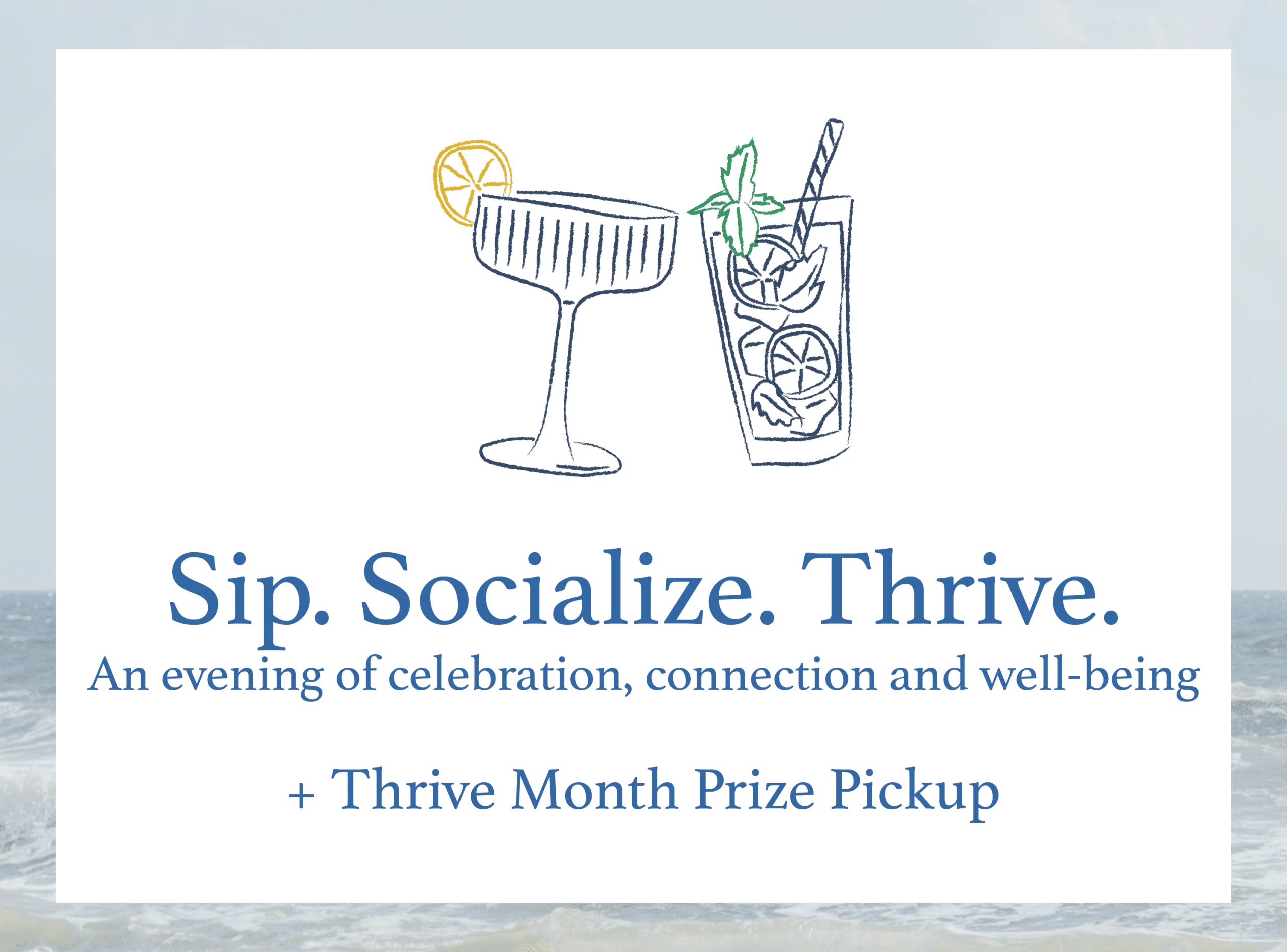 Thrive Month Prize Pickup - Shore Coffee