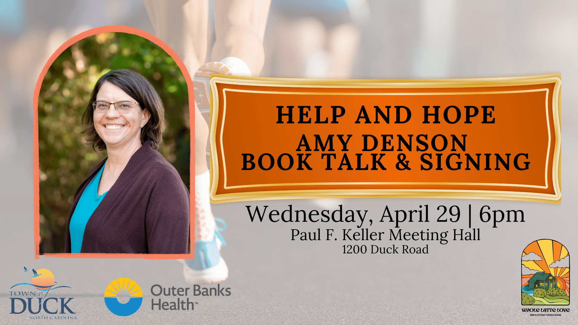 Help and Hope: A Book Talk with Amy Denson  