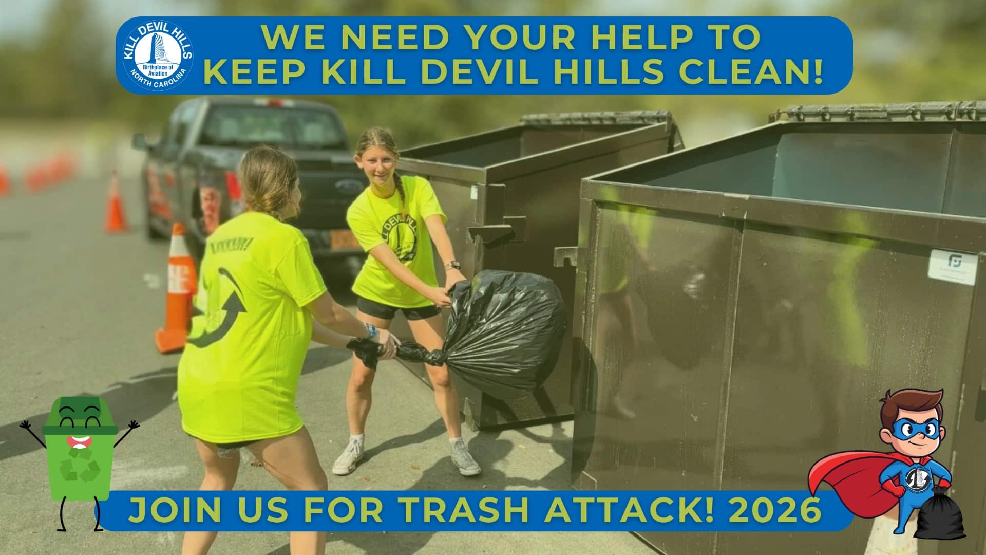 2026 Trash Attack! Event and Poster Contest
