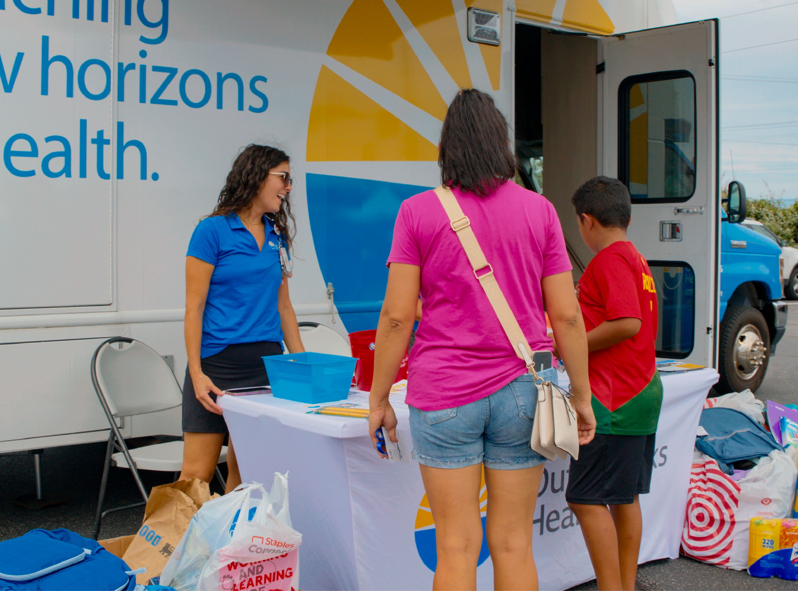 "Stuff the Bus" School Supply Drive